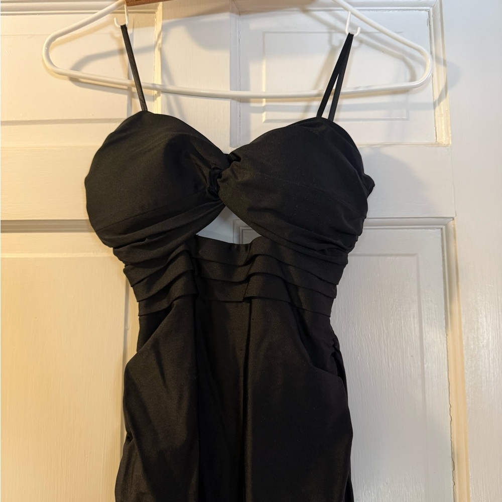 Emerald Sundae Black Cutout Chemise